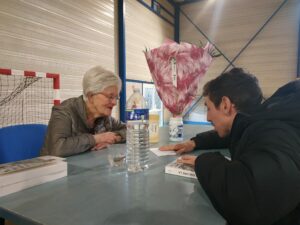 Quelle fierté, quelle émotion, quel honneur d'avoir pu recevoir cette semaine Mme Lili LEIGNEL Rescapée de la déportation et des camps de la mort... 1