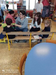 Rencontre autour des livres pour les élèves de l'école du Sacré-Coeur d'Aulnoye-Aymeries 2