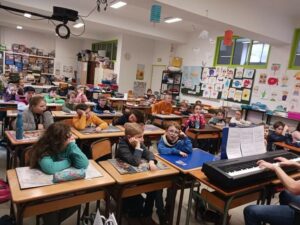 Un après-midi en musique pour les élèves de CE1 CE2 de l'école de la Sainte Union de Douai. 3
