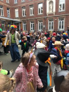 Ambiance Carnaval à l'école de la Sainte Union de Douai ce mardi 13 février 2024 !