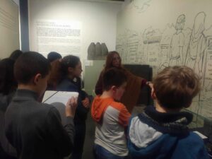 "Bavay, ma ville, mon patrimoine" visite, pour la classe de 6e du Collège Notre Dame de l'Assomption de Bavay. 7