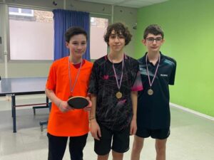 Ce mercredi 21 février s’est déroulé le départemental de tennis de table à Saint Saulve. 3