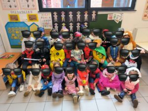C'était Mardi-Gras à l'école Sainte Maxellende de Caudry !