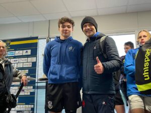 Finales territoriales de rugby à 7, sur les terrains pluvieux de l’Hippodrome de Marcq-en-Baroeul poru les élèves de l'Institution Saint Jean de Douai. 4