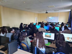 Immersion des 3e dans les spécialités du Lycée Général au Lycée Saint Pierre de Fourmies. 3