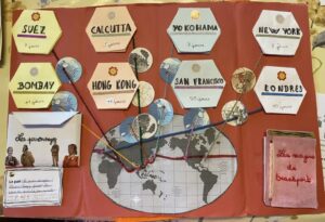 Le tour du monde en 80 jours à l'école Saint Joseph de Solesmes. 1