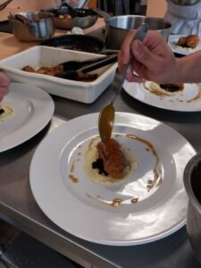 Les apprentis en CAP Cuisine 2ème année en formation initiale du Lycée Saint Luc de Cambrai se sont encore surpassés !