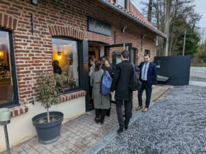 Les élèves du Lycée Hôtelier d'Orchies en visite à La Chaumière Restaurant de Beuvry la forêt. 4