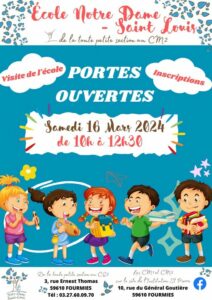 Portes ouvertes à l'école Notre Dame-Saint Louis de Fourmies