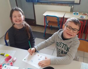 Pour clôturer cette période, les élèves de CP A de l'école Saint Joseph de Solesmes ont participé à un Escape Game sur le thème de l'hiver. 2