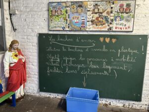 Pour l’entrée dans le Carême, l'école du Sacré-Coeur de Bouvignies renforce les actions solidaires :