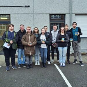 Récolte des pièces jaunes au Lycée Dampierre de Valenciennes