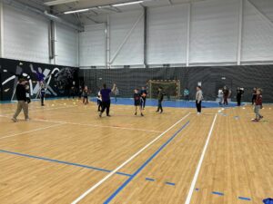 Tournoi de handball pour les classes de CM1/CM2 et CM2 de l'école Saint Joseph de Wallers. 1