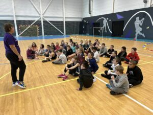 Tournoi de handball pour les classes de CM1/CM2 et CM2 de l'école Saint Joseph de Wallers. 2