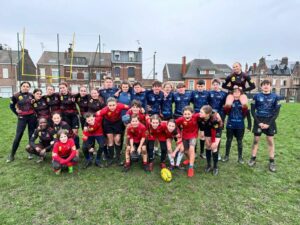 Une belle après-midi rugby à Denain pour les élèves de l'Institution Saint Jean de Douai. 5
