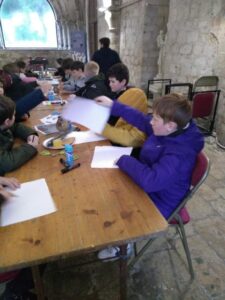 Visite de l’Abbaye de Vaucelles pour nos jeunes du collège Sainte Anne de Sebourg qui effectuent leur retraite de profession de foi ! 6