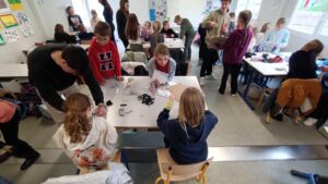 A l'école Sainte Thérèse de Le Quesnoy...