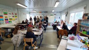 A l'école Sainte Thérèse de Le Quesnoy... 1
