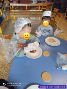 Atelier Nid de Pâques en maternelle à l'école du Sacré-Coeur d'Aulnoye-Aymeries