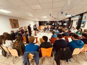 Belle soirée jeudi soir à l’institut d’Anchin de Pecquencourt. 3