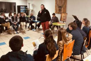 Belle soirée jeudi soir à l’institut d’Anchin de Pecquencourt. 6