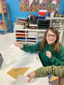 Échange Franco-Guinéen classe de Ce2 de Mme Grenier à l'école Notre Dame de la Renaissance de Somain 1