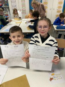 Échange Franco-Guinéen classe de Ce2 de Mme Grenier à l'école Notre Dame de la Renaissance de Somain