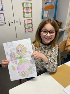 Échange Franco-Guinéen classe de Ce2 de Mme Grenier à l'école Notre Dame de la Renaissance de Somain 2