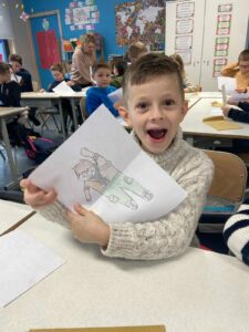 Échange Franco-Guinéen classe de Ce2 de Mme Grenier à l'école Notre Dame de la Renaissance de Somain 3