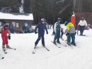 Grand départ pour La Chapelle d'Abondance, premier arrêt petit-déjeuner. 19