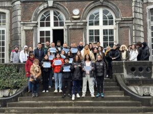 Journée "Kilomètre contre l'Obésité" à l'Institution Notre Dame de Grâce de Maubeuge. 2