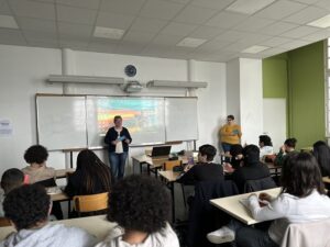 Journée "Kilomètre contre l'Obésité" à l'Institution Notre Dame de Grâce de Maubeuge.