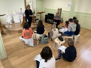 Retraite de préparation aux premières communions au Collège saint Jean-Baptiste de la Salle de Valenciennes 3