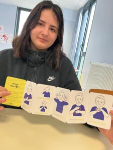 Stage Langue des signes française pour les élèves du Lycée Hélène Boucher de Somain 10