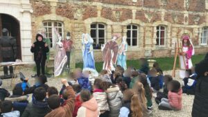 Visite au Château d'Esnes pour les élèves de l'école Saint Bernard de Cambrai