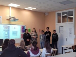 Au lycée Hélène Boucher de Somain 52