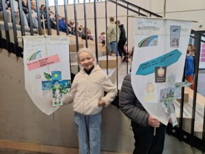 Célébration de Pâques chez les élèves de cycle 3 de' l'école Notre Dame de la Renaissance de Somain. 2