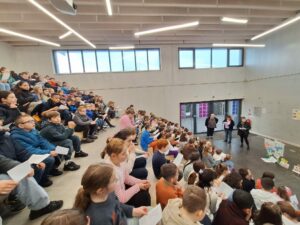 Célébration de Pâques chez les élèves de cycle 3 de' l'école Notre Dame de la Renaissance de Somain. 6
