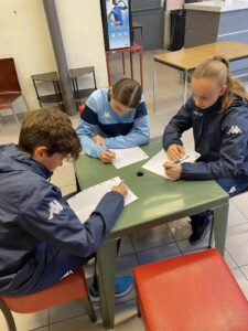 Dictée puissance-foot à l'ensemble Saint Luc de Cambrai
