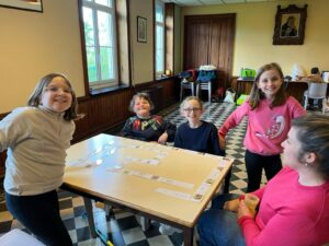 Le 17 avril, les élèves de l'école Marie-Immaculée de Valenciennes se sont préparés au sacrement de l'Eucharistie. 1