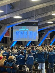 Les pèlerins de l'ensemble Saint Luc de Cambrai et La Sagesse Valenciennes sont bien arrivés à Lourdes. 11