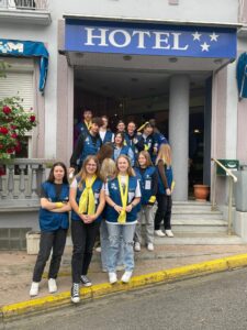 Les pèlerins de l'ensemble Saint Luc de Cambrai et La Sagesse Valenciennes sont bien arrivés à Lourdes. 13