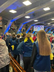 Les pèlerins de l'ensemble Saint Luc de Cambrai et La Sagesse Valenciennes sont bien arrivés à Lourdes. 14