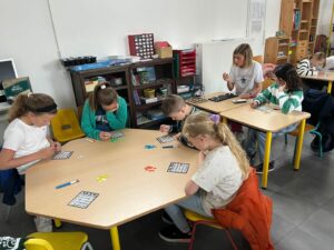 A l'école Saint Joseph de Wallers, 14