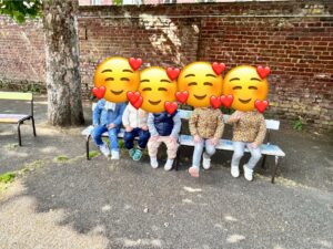 L'école Immaculée Conception de Cambrai a accueilli les enfants de la Micro Crèche Mes Premiers Pas de Cambrai