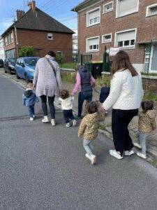 L'école Immaculée Conception de Cambrai a accueilli les enfants de la Micro Crèche Mes Premiers Pas de Cambrai 6