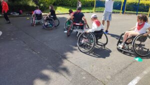 Les élèves de l'école St Roch de Cambrai se sont rendus à LADAPT pour y rencontrer de jeunes élèves en situation handicap. 2