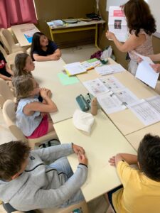 A l'école Notre Dame des Anges de Saint Amand les Eaux 75