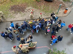 Opération Sentinelle au collège Saint Luc Cambrai. 1