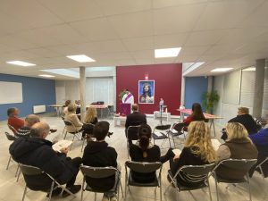 Temps de prière à la Direction diocésaine de l’Enseignement catholique de Cambrai 1